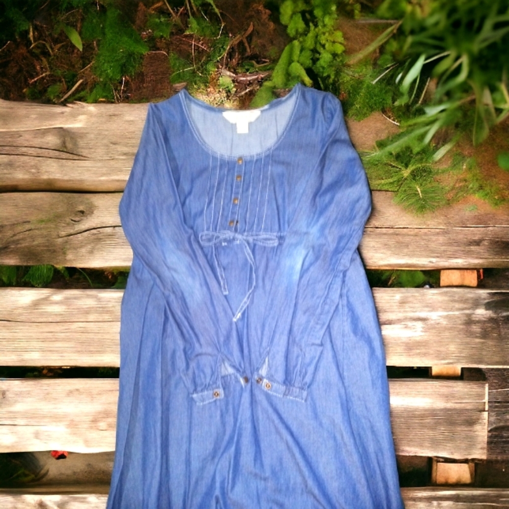 Denim dress